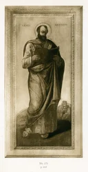 Mannelijke heilige, misschien St. Marcus